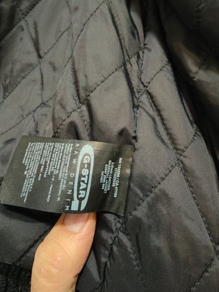 Cazadora GSTAR M S Chaqueta piel cuero bomber xwz