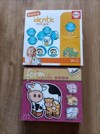 Juegos de niños de 2 a 3 años