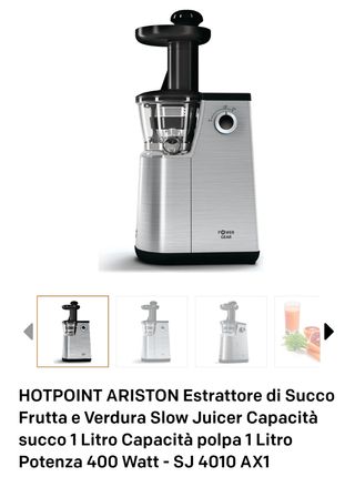 Estrattore di succo di frutta e verdura