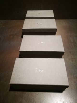 Cajas Dior.
