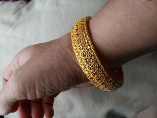 Pulsera India chapada 24K. Nueva