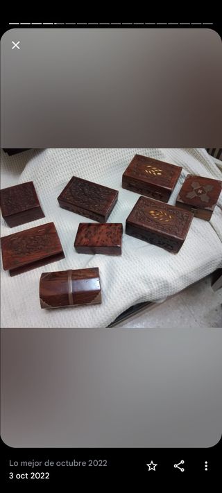 Cajas de madera