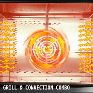 Forno Convezione Elettrico 4500W Forno a Convezion