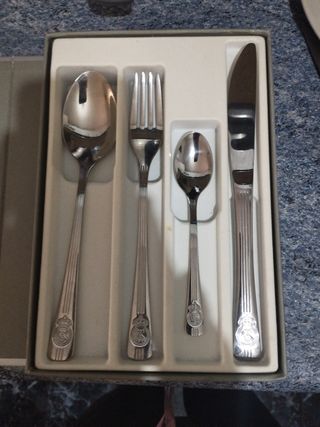 Cubiertos del real Madrid