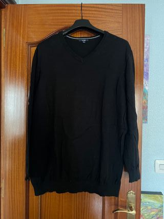 Jersey negro tallas grandes