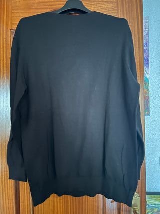 Jersey negro tallas grandes