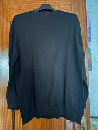 Jersey negro tallas grandes