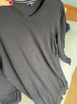 Jersey negro tallas grandes