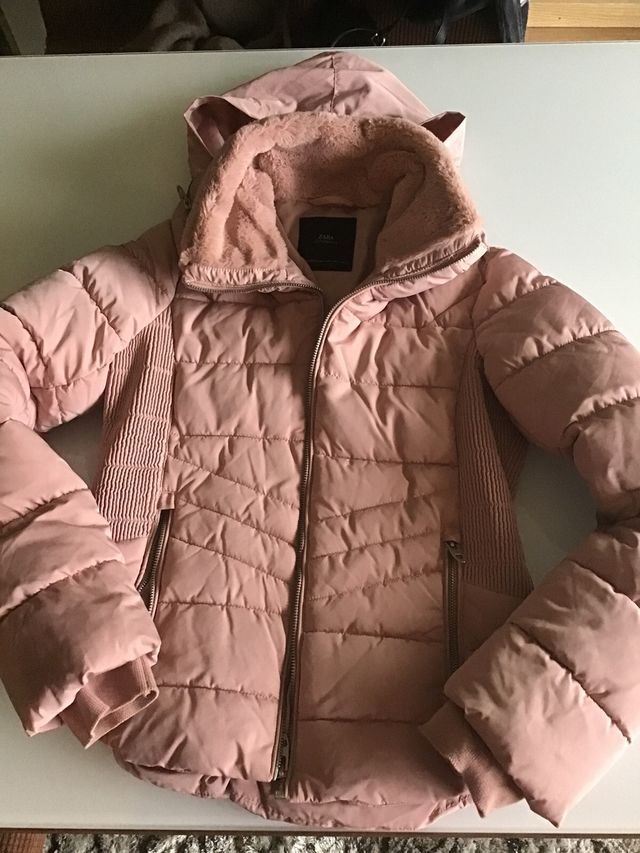 chaqueta palo de rosa talla S de zara