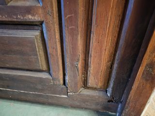 Puerta antigua de exterior