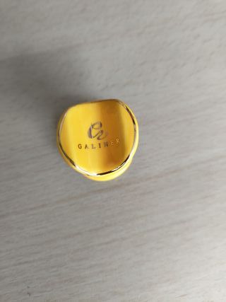 Suporte Charutos em Cerâmica Galiner Amarelo