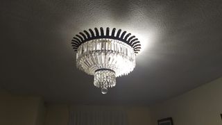 Lampara de techo de lágrimas decristar