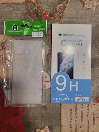 Carcasa iPhone 12 Pro y cristal templado