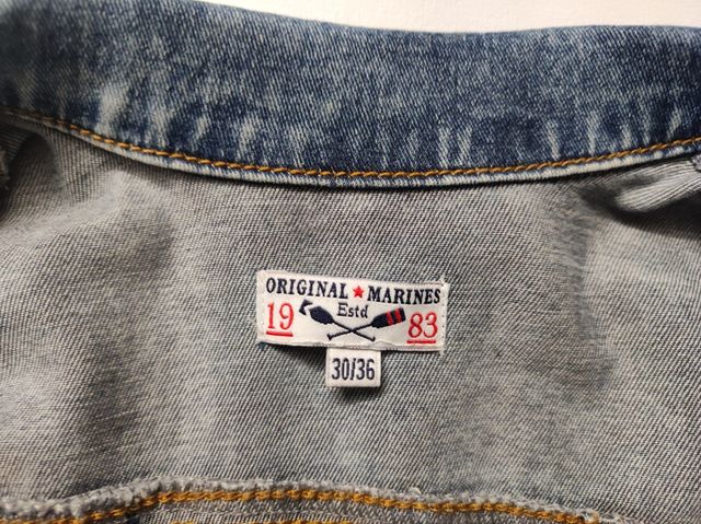 Giubbino jeans Original Marines