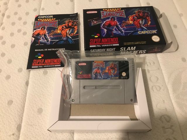 Saturday Night Slammasters Super Nintendo