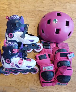 Conjunto completo patinaje Oxelo 