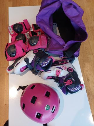 Conjunto completo patinaje Oxelo 