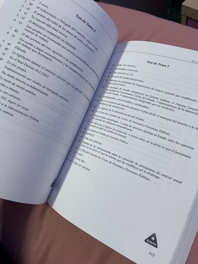 oposiciones administrativo estado 3 libros