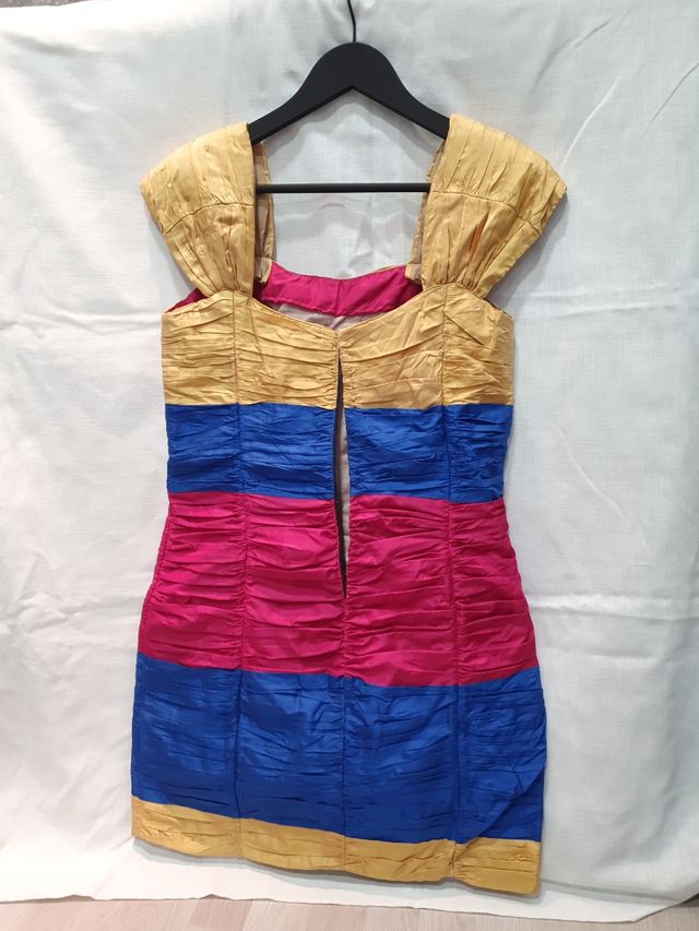 Vestido de fiesta Vintage. Tres colores