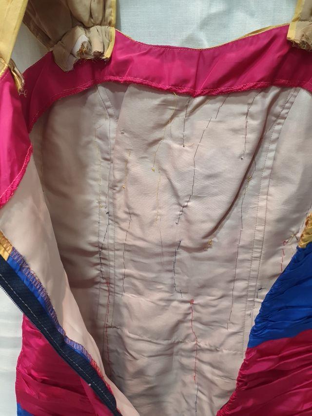 Vestido de fiesta Vintage. Tres colores