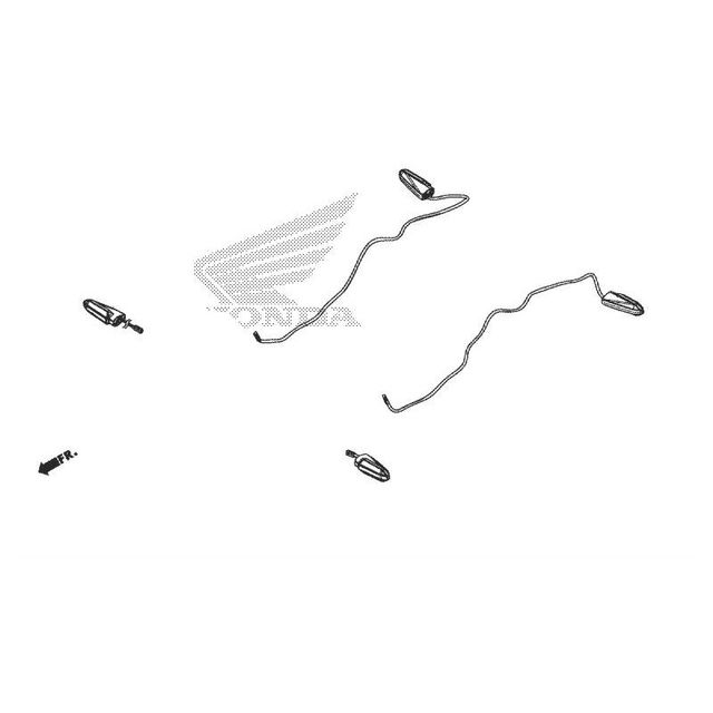 INTERMITENTE TRAS. IZQ. HONDA CB650R 17>19/CB1100