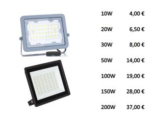 Holofotes LED várias potencias 220v