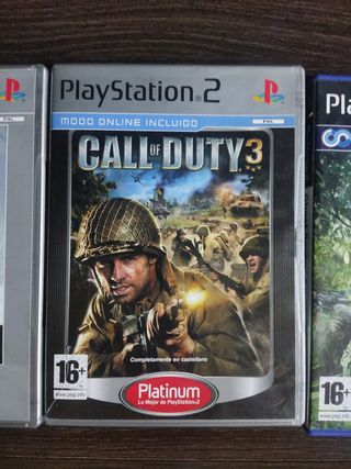 LOTE DE 4 JUEGOS PS2