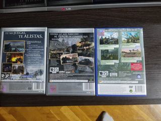 LOTE DE 4 JUEGOS PS2