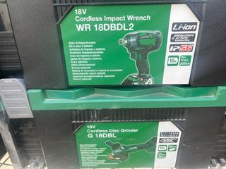 Pistola de impacto y Radial a batería nuevas