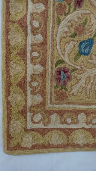 Alfombra de Cadeneta hecha a mano