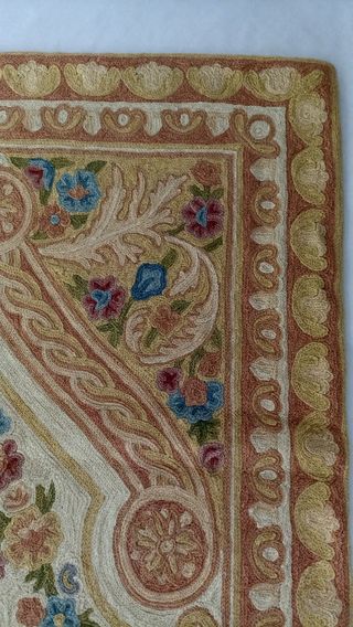 Alfombra de Cadeneta hecha a mano