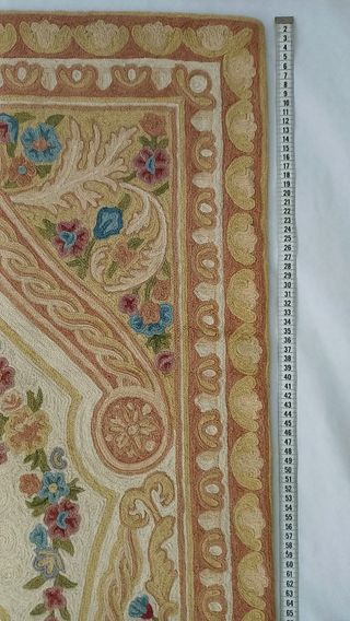 Alfombra de Cadeneta hecha a mano