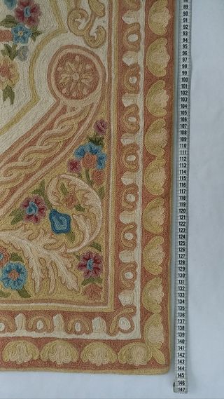 Alfombra de Cadeneta hecha a mano