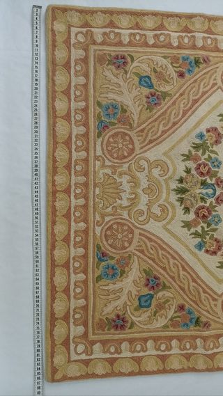 Alfombra de Cadeneta hecha a mano