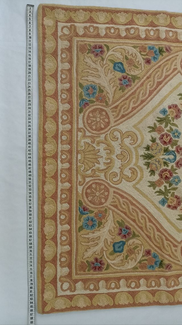 Alfombra de Cadeneta hecha a mano