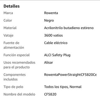 Cepillo alisador Rowenta