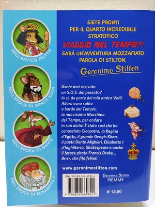 Libro Geronimo Stilton Viaggio nel