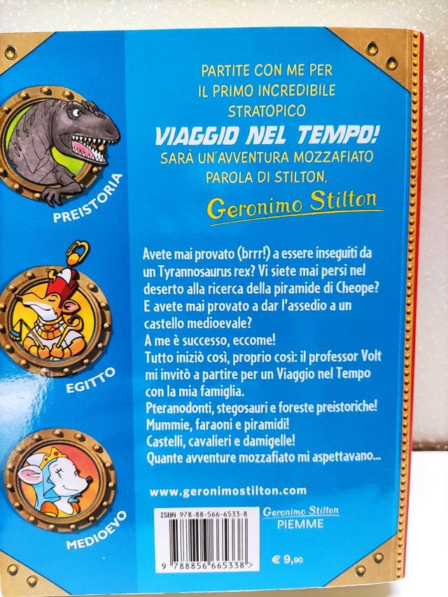 Libro Geronimo Stilton Viaggio nel