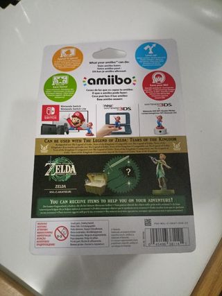 Amiibo de Zelda Tears of Kingdom Nintendo Switch