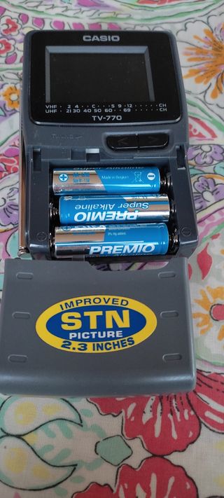 TELEVISO PORTÁTIL CASIO.