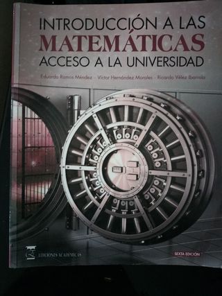 Libro matemáticas uned