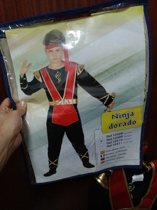Disfraz de Ninja niño 5 - 6 años 