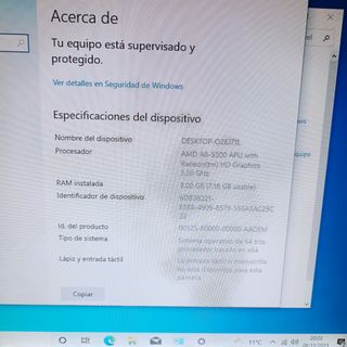 Ordenador HP AMD A8