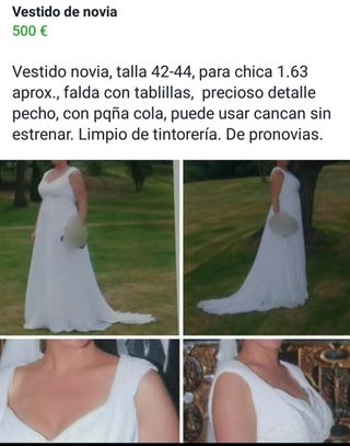 Pronovias. Negociable algo. Regalo zapatos.