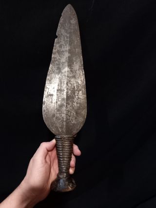 Pieza Arte Africano Congo herramienta