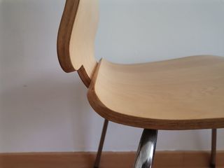 2 sillas abedul blancas vintage Ikea