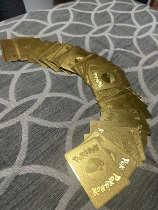 Cartas Doradas Pokemon