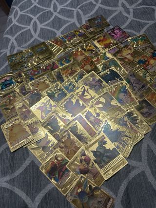 Cartas Doradas Pokemon