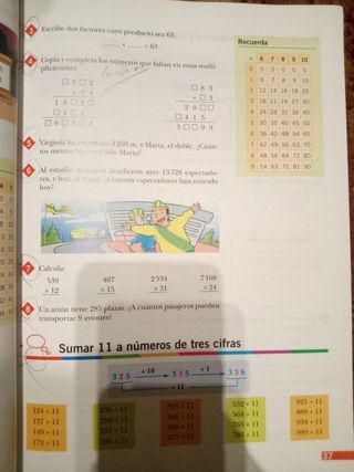 Libro Matemáticas,Anaya,5Primaria,La Tira de Color
