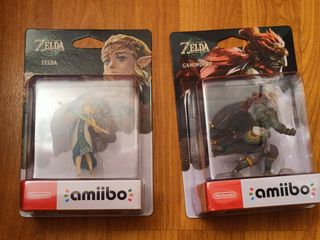 Pack Amibbo zelda y ganondorf regalo postal.